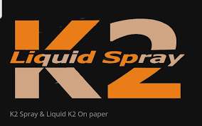 K2 spray on paper